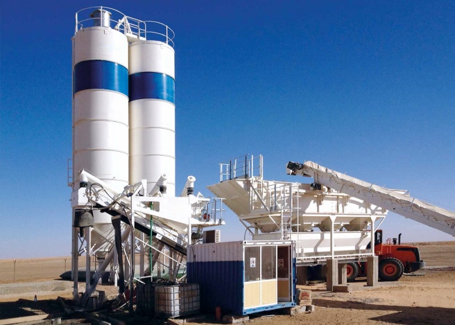 dry mix concrete plant